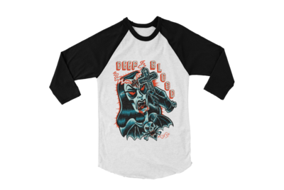 DEEP BLOOD BASEBALL LONG SLEEVE By SOL RAC