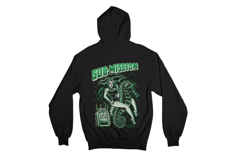 SUB-MISSION HOODIE ZIP for MEN by SOL RAC
