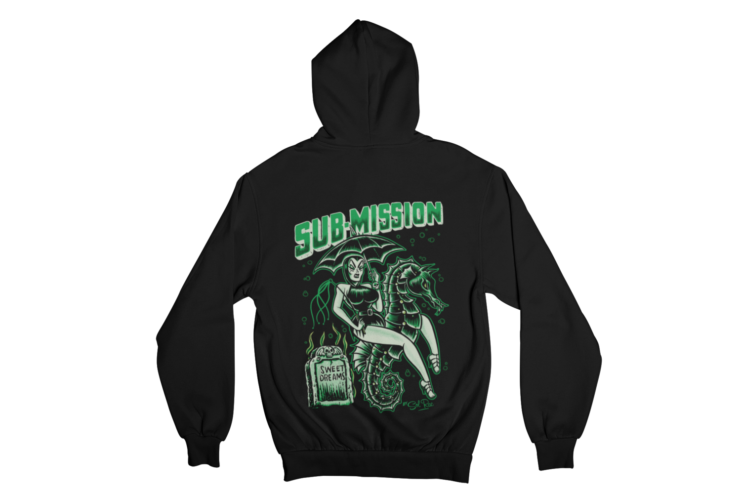 SUB-MISSION HOODIE ZIP for WOMEN by SOL RAC
