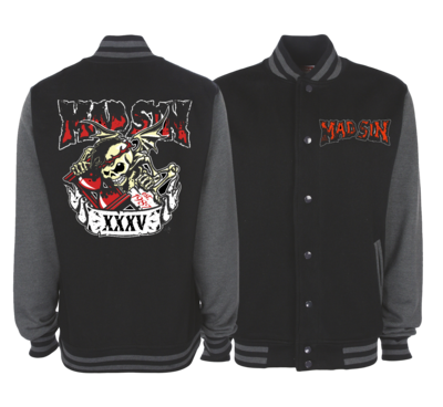 MAD SIN &quot;35 ANNIVERSARY 2022&quot; VARSITY JACKET UNISEX  by SOL RAC
