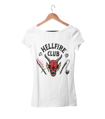 HELLFIRE CLUB Stranger Things T-SHIRT WOMAN