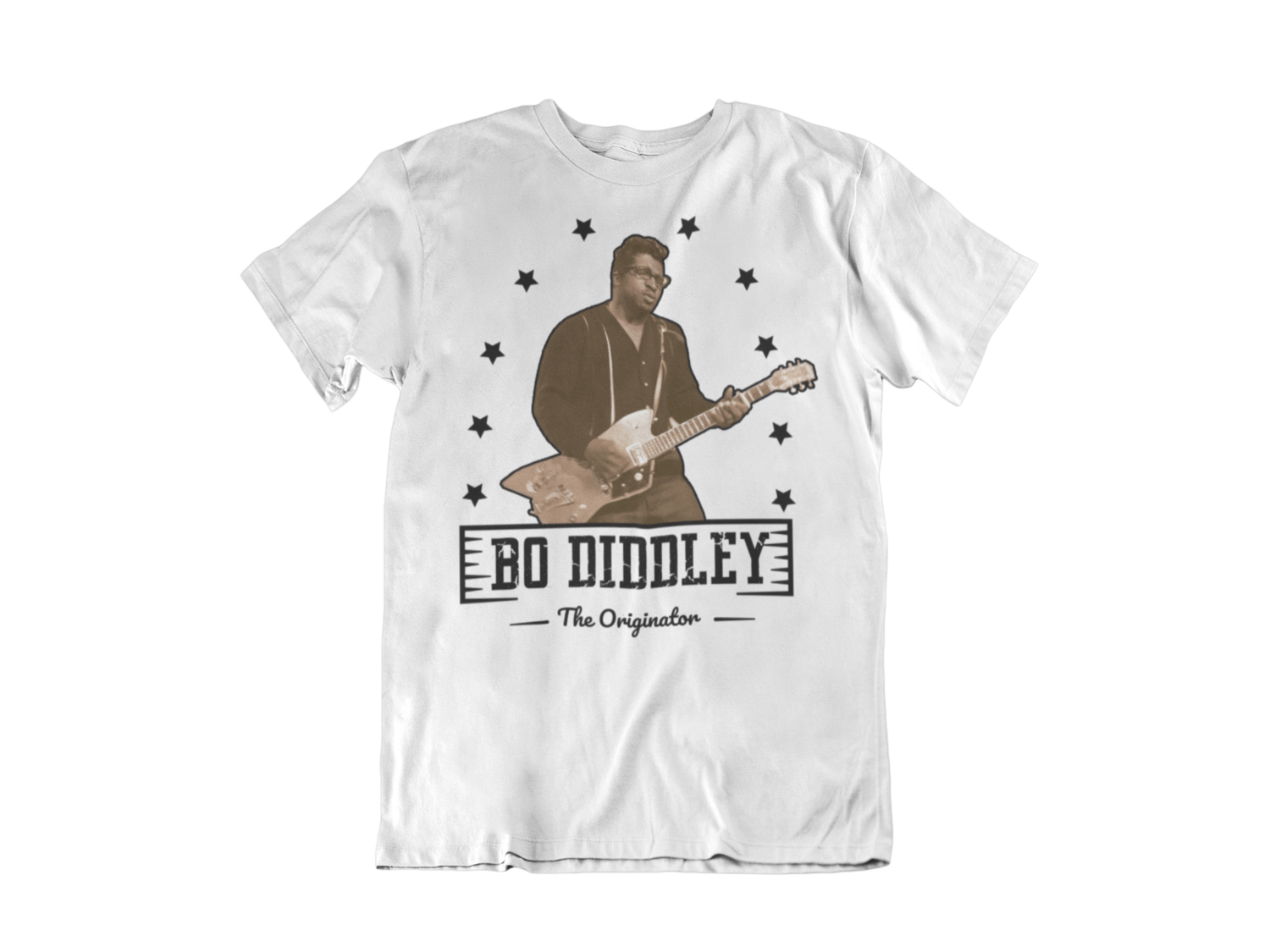 BO DIDDLEY T-SHIRT FOR MEN, Size: Small