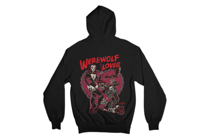 WEREWOLF LOVER HOODIE ZIP for WOMEN by SOL RAC
