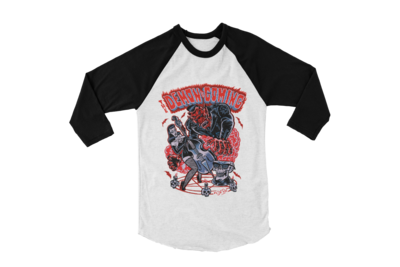 DEMON IS COMING BASEBALL LONG SLEEVE By SOL RAC