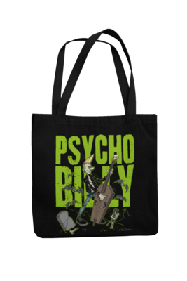 Cotton Bag Billy bang Psychobilly design by NANO BARBERO