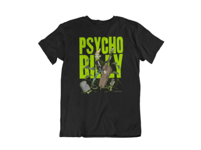 BILLY BANG PSYCHOBILLY T-SHIRT MAN BY NANO BARBERO
