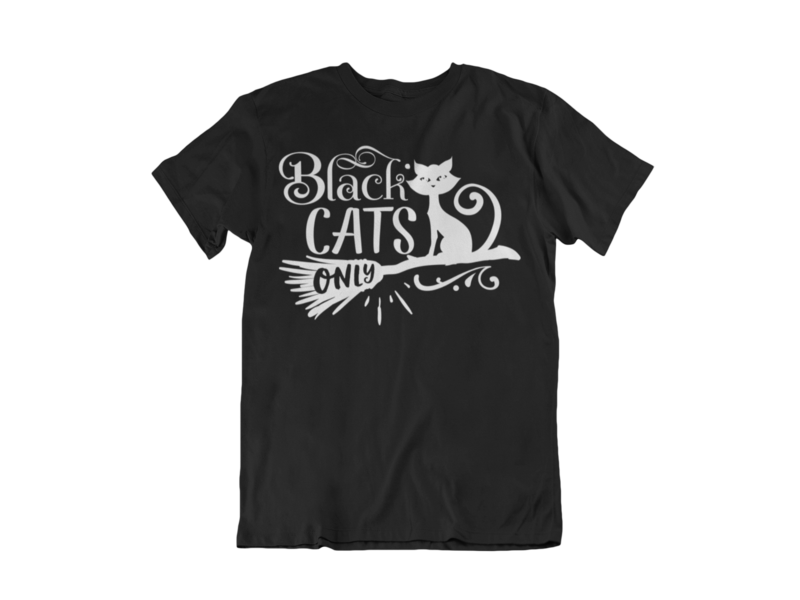 BLACK CATS ONLY T-SHIRT MAN
