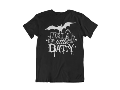 JUST A LITTLE BATTY T-SHIRT MAN