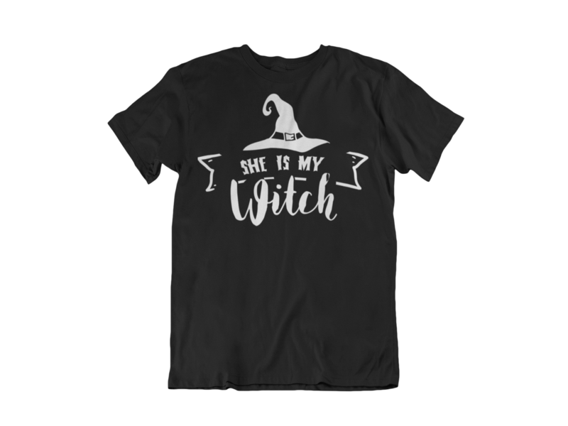 SHE IS MY WITCH T-SHIRT MAN
