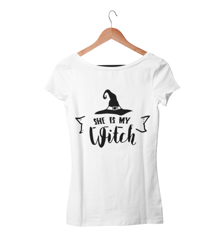 SHE IS MY WITCH T-SHIRT WOMAN