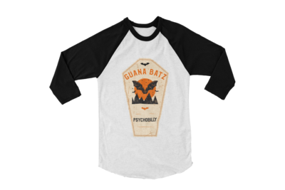 GUANA BATZ &quot;Coffin&quot; BASEBALL LONG SLEEVE UNISEX
