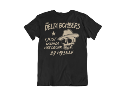 THE DELTA BOMBERS T-SHIRT &quot;DRUNK&quot; for MEN