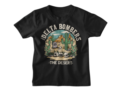 THE DELTA BOMBERS &quot;The Desert&quot; T-SHIRT KIDS