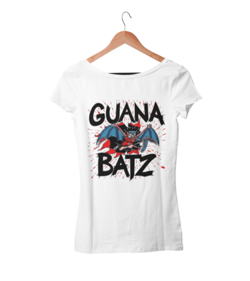 GUANA BATZ T-SHIRT &quot;VINTAGE CARTOON BAT&quot;  WOMEN, Size: Small