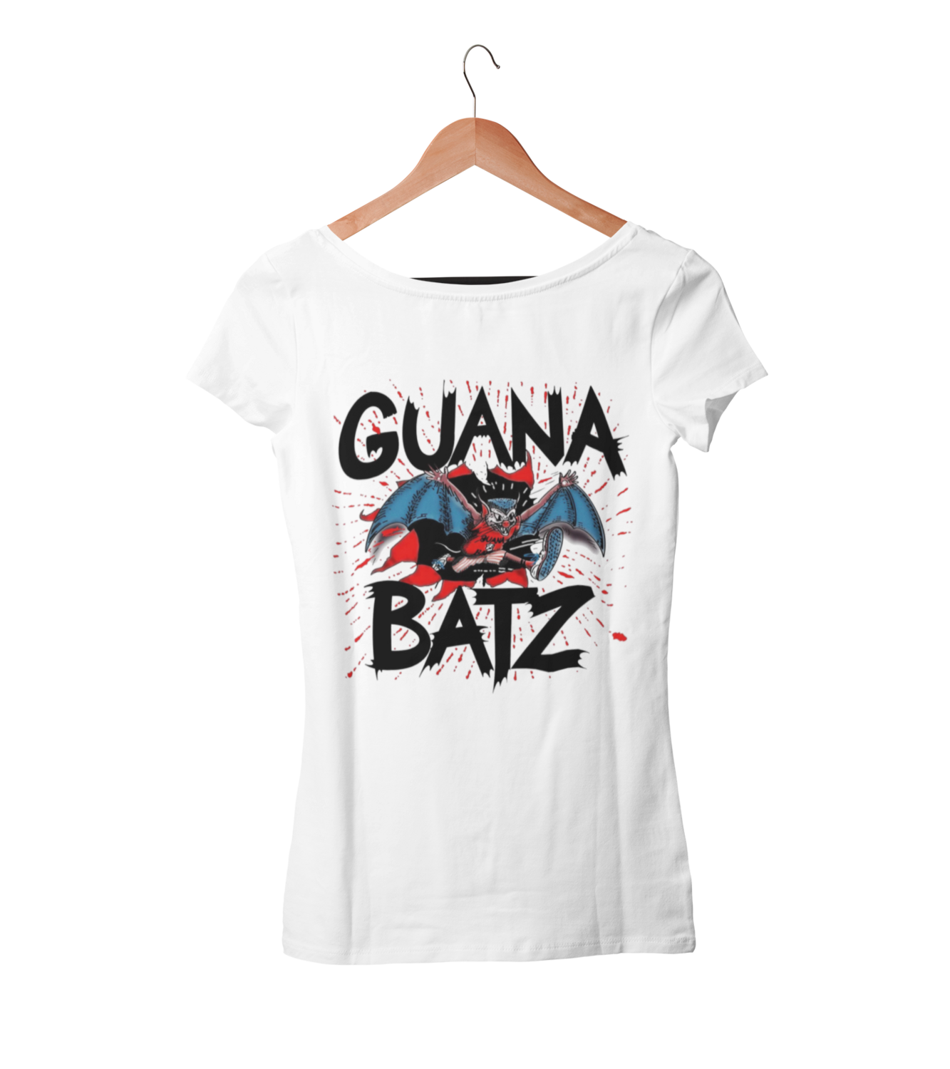 GUANA BATZ T-SHIRT "VINTAGE CARTOON BAT"  WOMEN