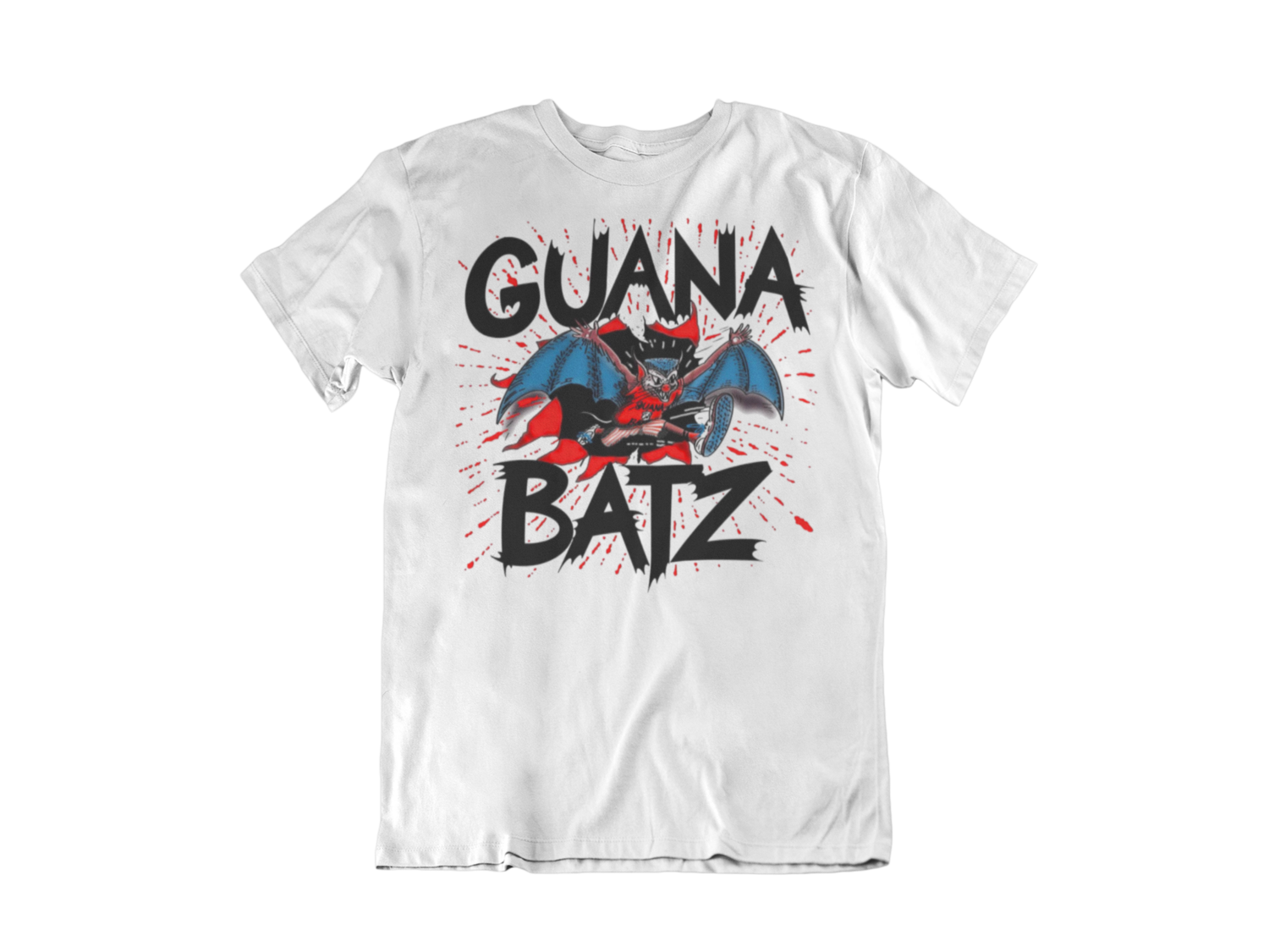 GUANA BATZ T-SHIRT &quot;VINTAGE CARTOON BAT&quot; for MEN, Size: Small