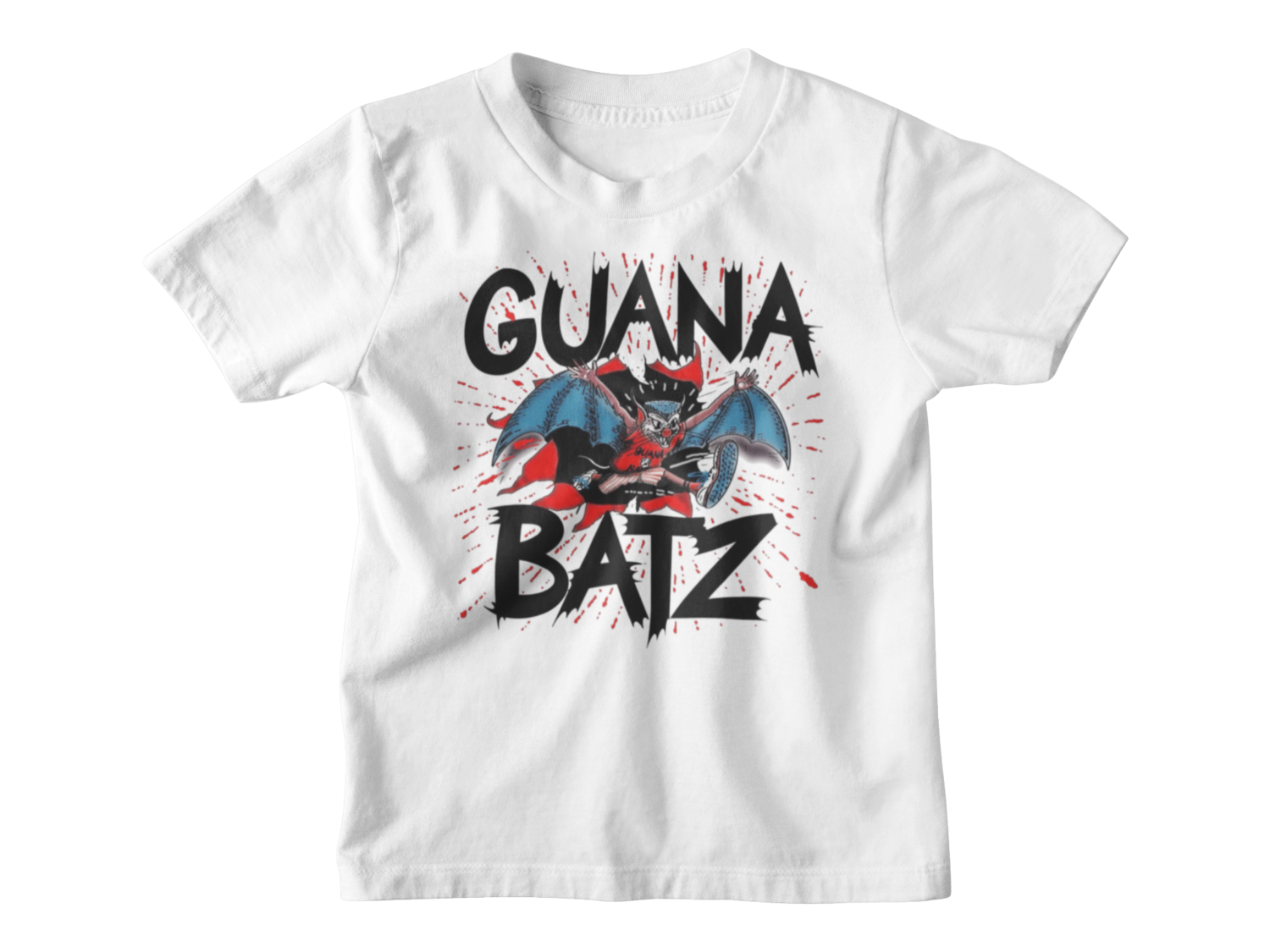 GUANA BATZ &quot;Vintage Cartoon Bat&quot; T-SHIRT KIDS, Size: 3/4 years