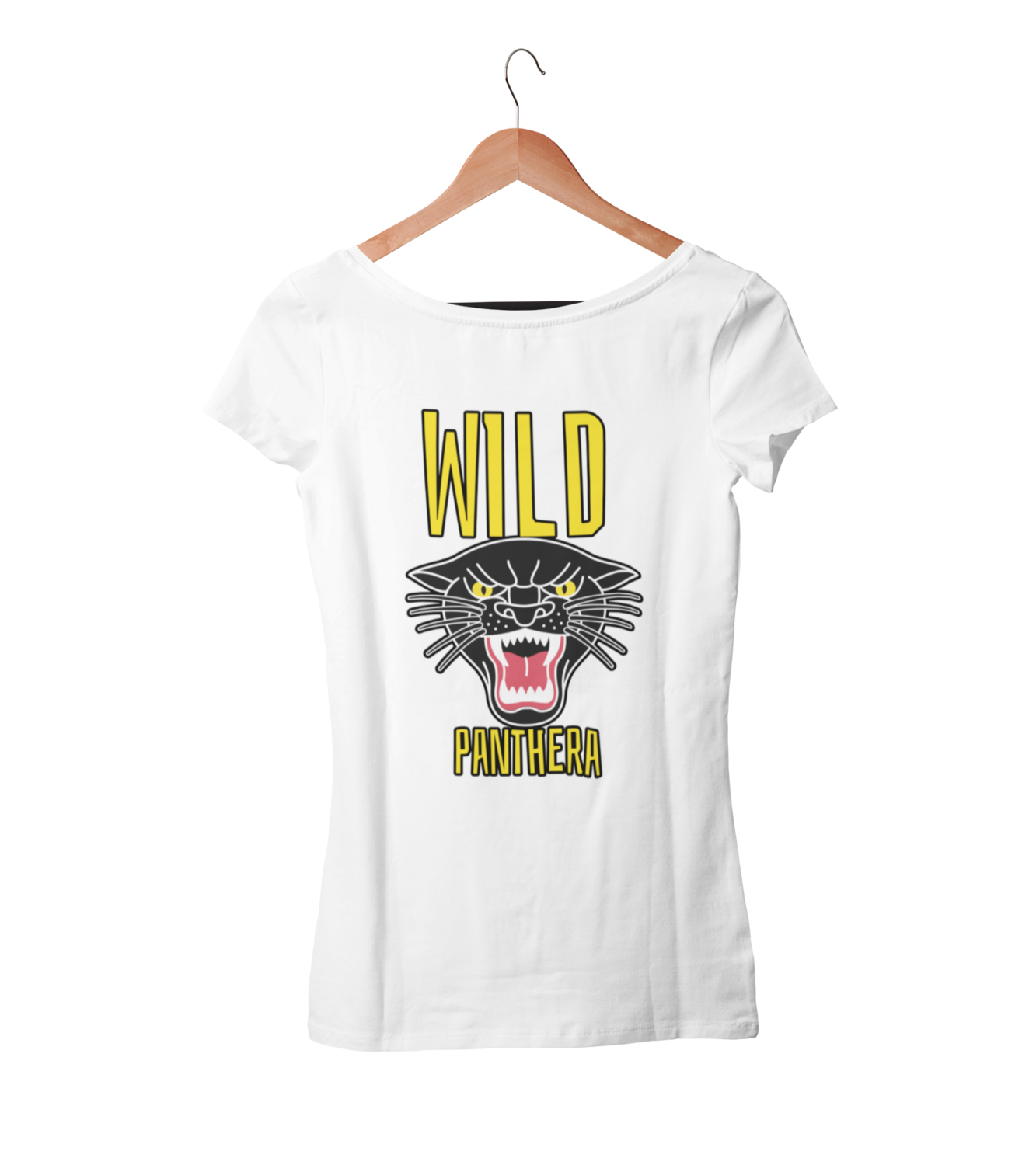 WILD PANTHERA T-SHIRT WOMAN, Colour: WHITE, Size: Large