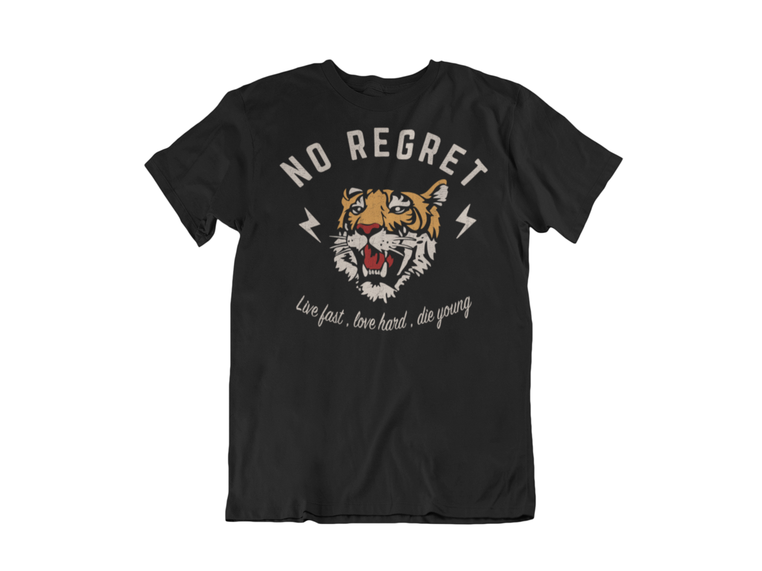 NO REGRET T-SHIRT MAN, Size: Small