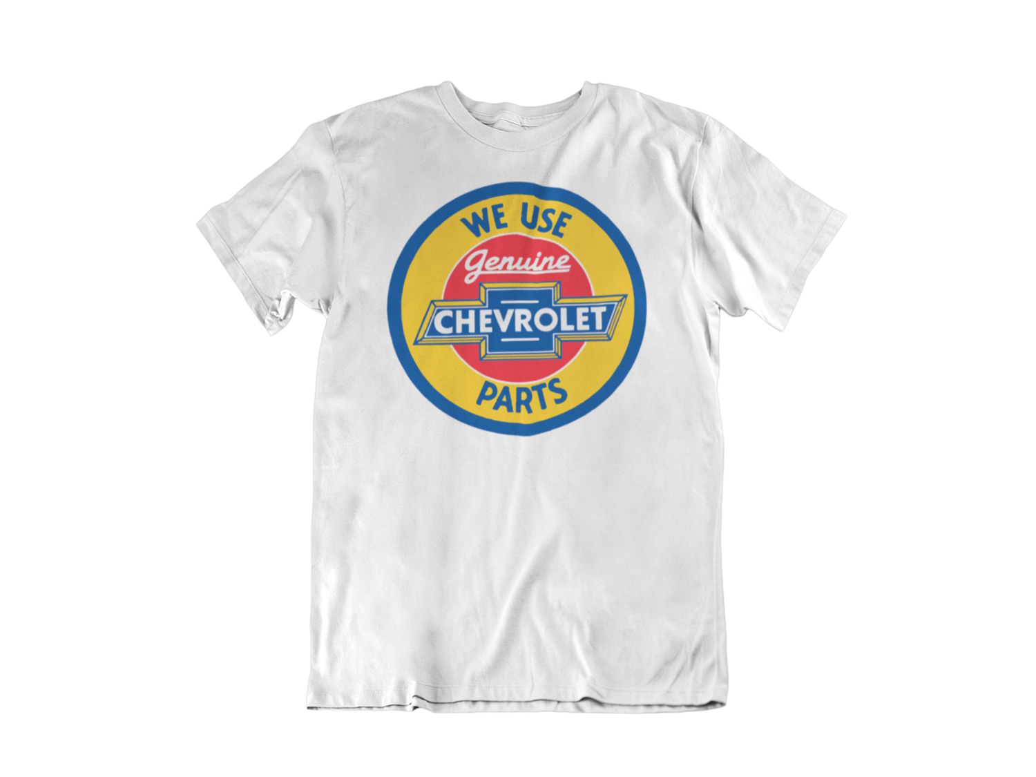 CHEVROLET PARTS LOGO T-SHIRT FOR MEN, Size: Small
