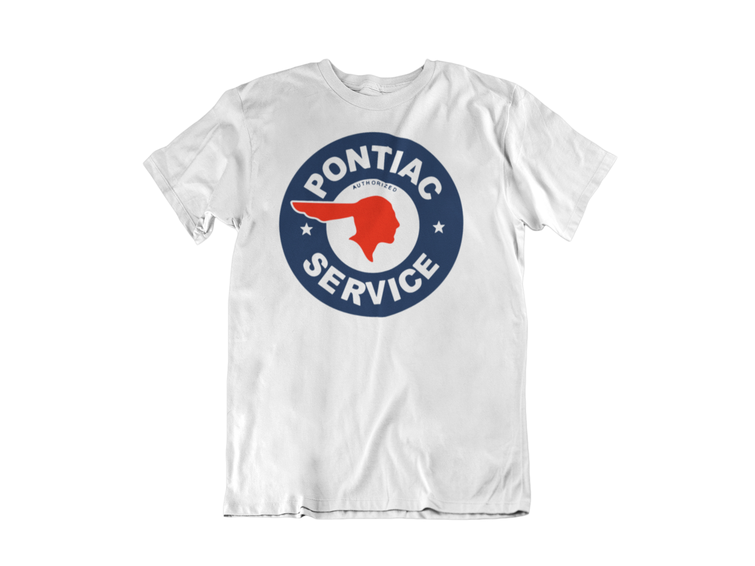 PONTIAC SERVICE LOGO T-SHIRT FOR MEN, Size: Small