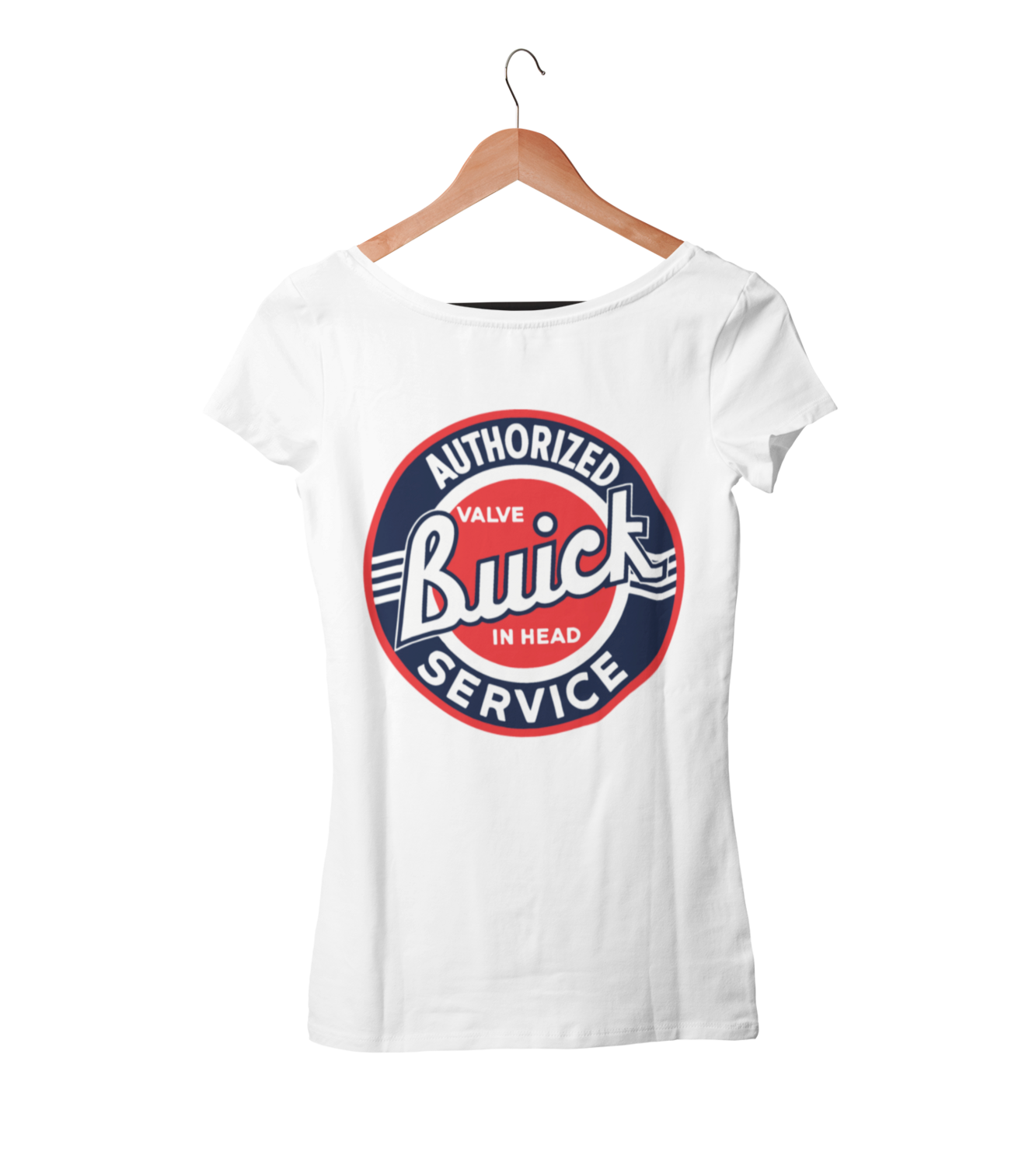 BUICK SERVICE LOGO T-SHIRT FOR WOMEN, Size: Small
