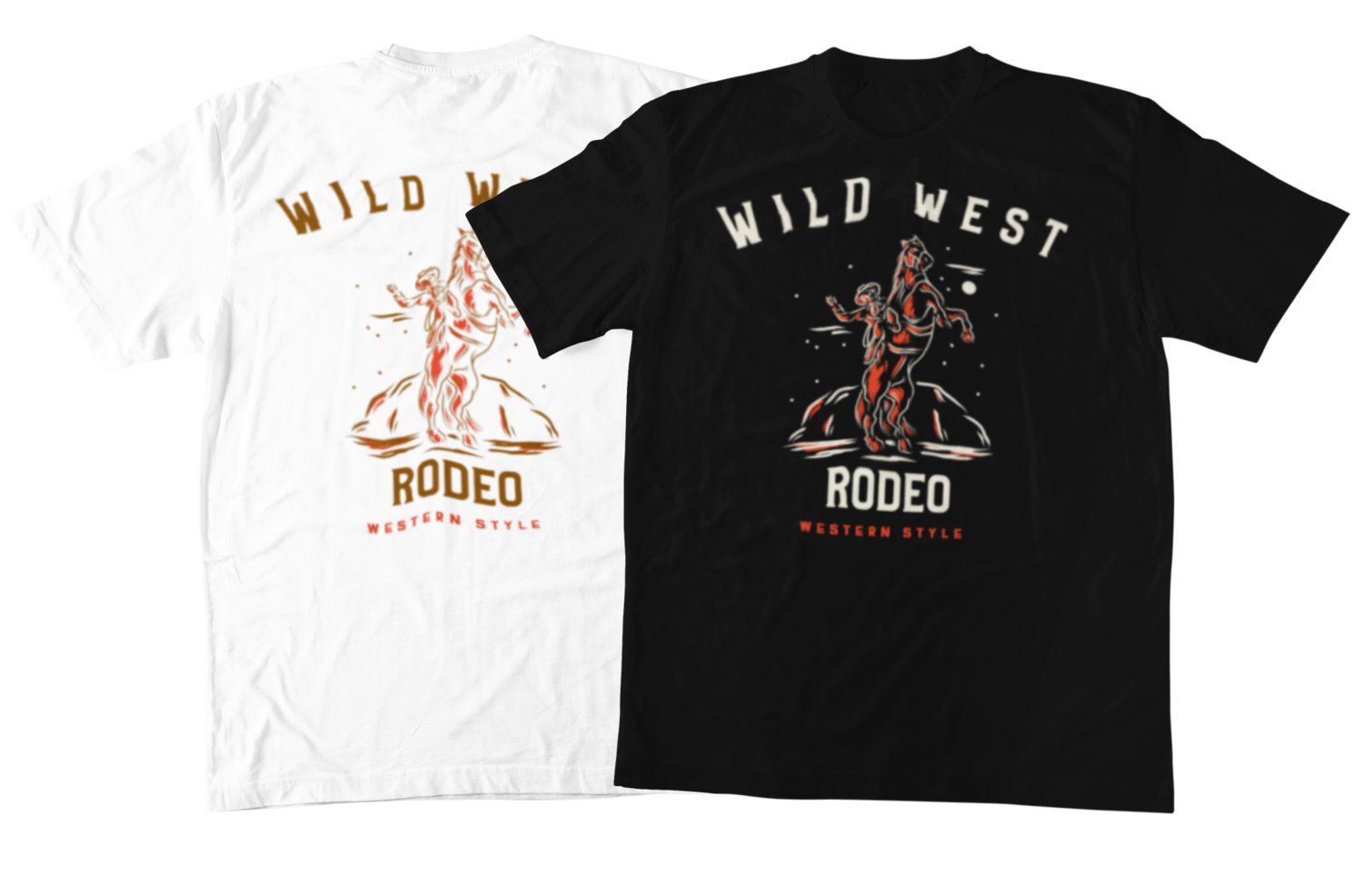 WILD WEST RODEO T-SHIRT MAN