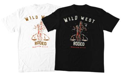 WILD WEST RODEO T-SHIRT MAN