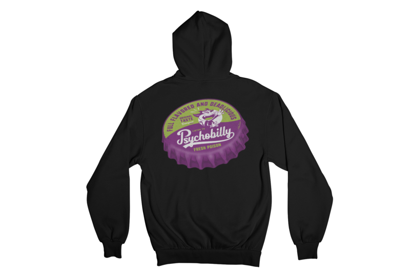 PSYCHOBILLY FRESH POISON BOTTLE CAP