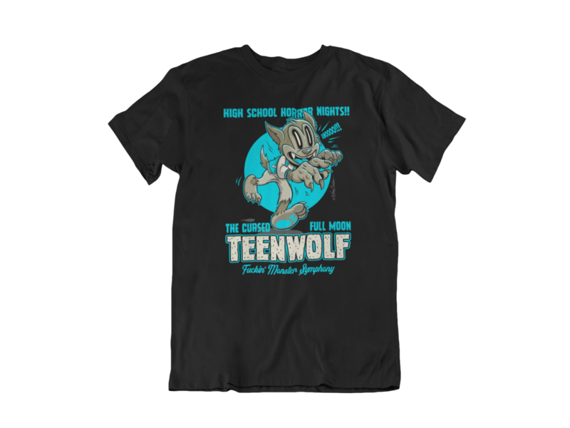 TEENWOLF T-SHIRT MAN BY NANO BARBERO