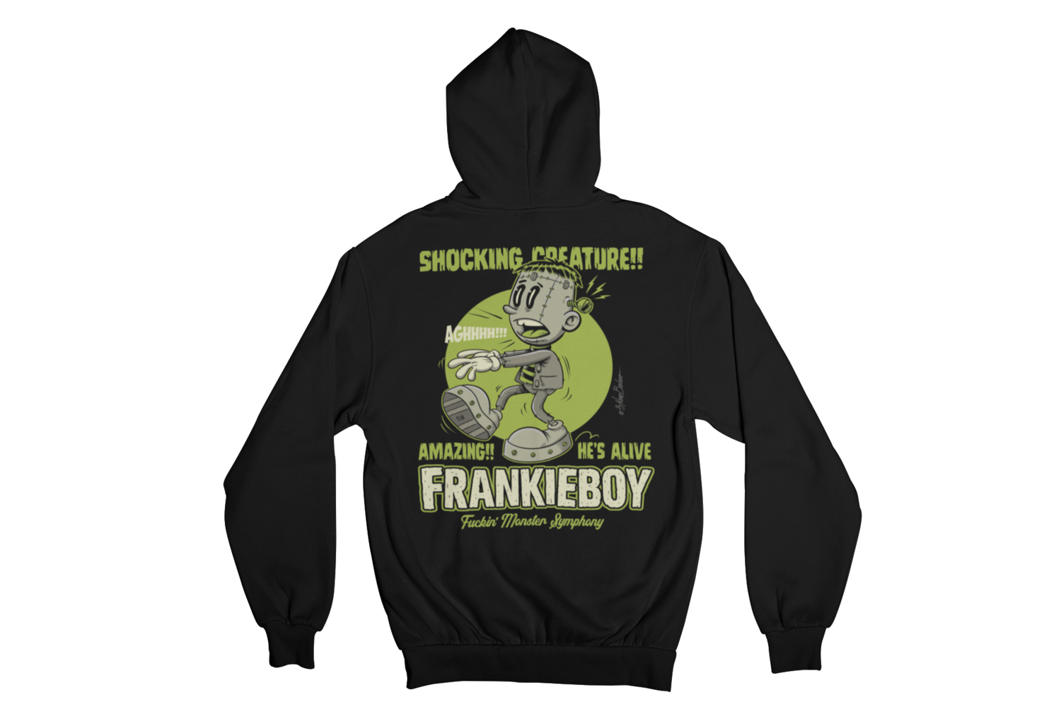 FRANKIE BOY HOODIE ZIP for WOMEN by NANO BARBERO
