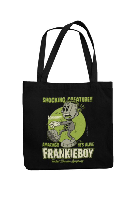 Cotton Bag Frankie Boy design by NANO BARBERO
