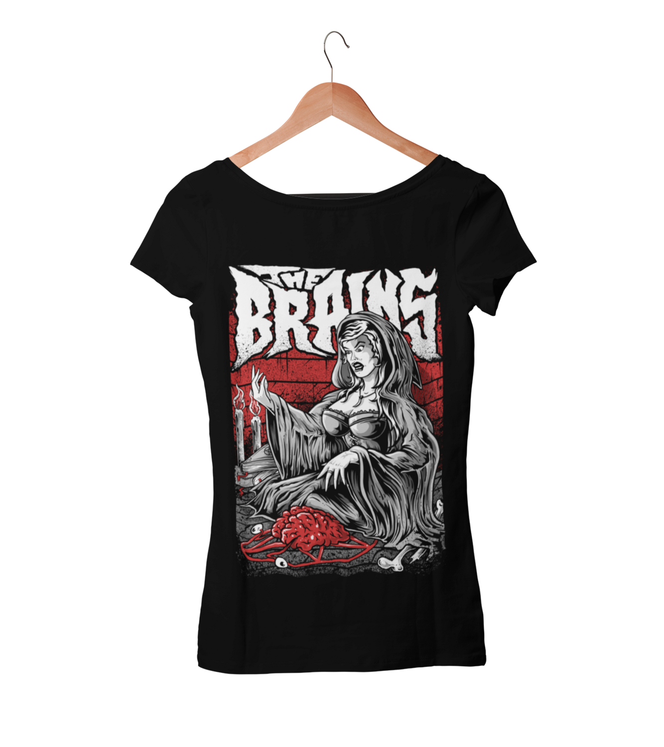 THE BRAINS T-SHIRT "THE WITCH"  WOMEN