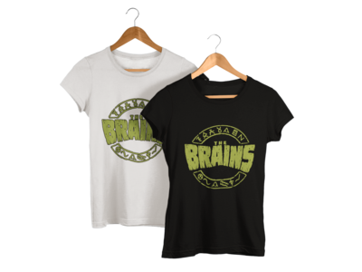 THE BRAINS T-SHIRT &quot;LOGO&quot; WOMEN