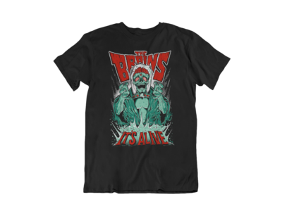 THE BRAINS T-SHIRT &quot;IT´S ALIVE&quot; for MEN