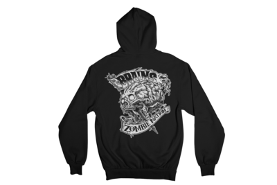 THE BRAINS &quot;ZOMBIE NATION&quot; HOODIE ZIP for MEN