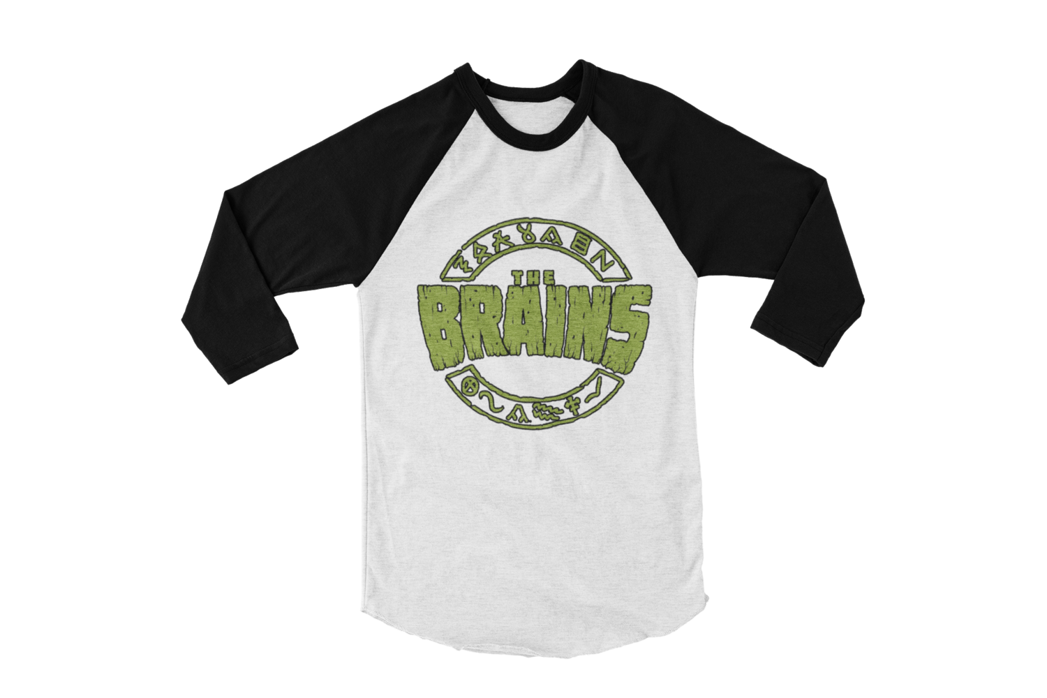 THE BRAINS &quot;LOGO&quot; BASEBALL LONG SLEEVE UNISEX