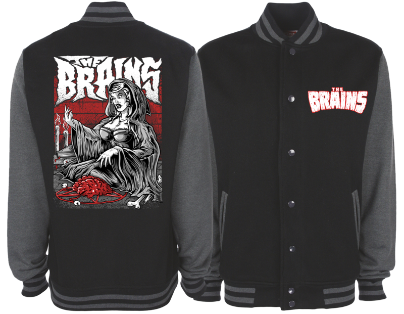 THE BRAINS "WITCH" VARSITY JACKET UNISEX