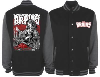 THE BRAINS &quot;WITCH&quot; VARSITY JACKET UNISEX