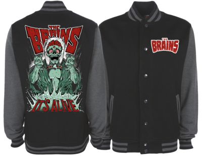 THE BRAINS &quot;IT´S ALIVE&quot; VARSITY JACKET UNISEX