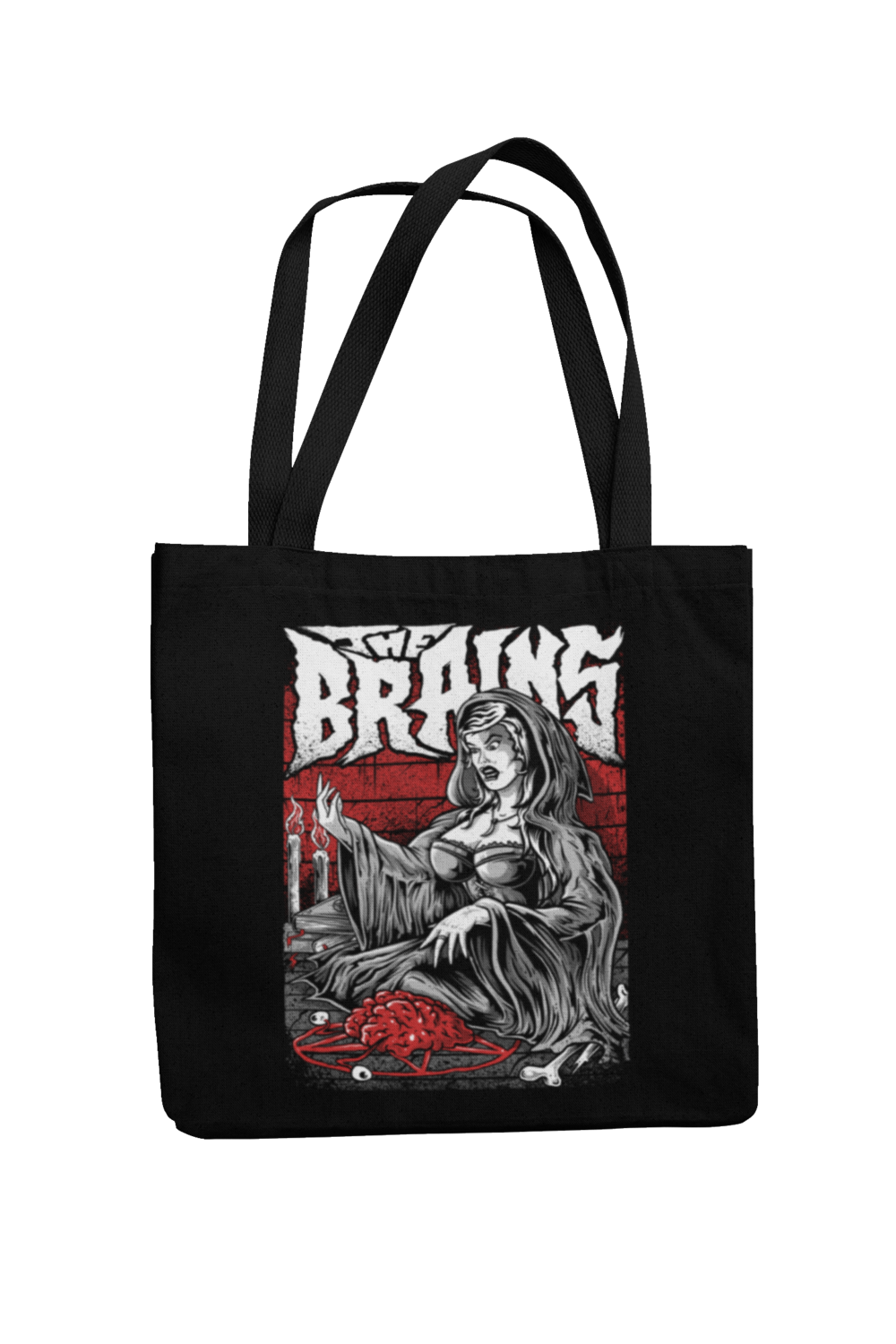 THE BRAINS Cotton Bag  WITCH