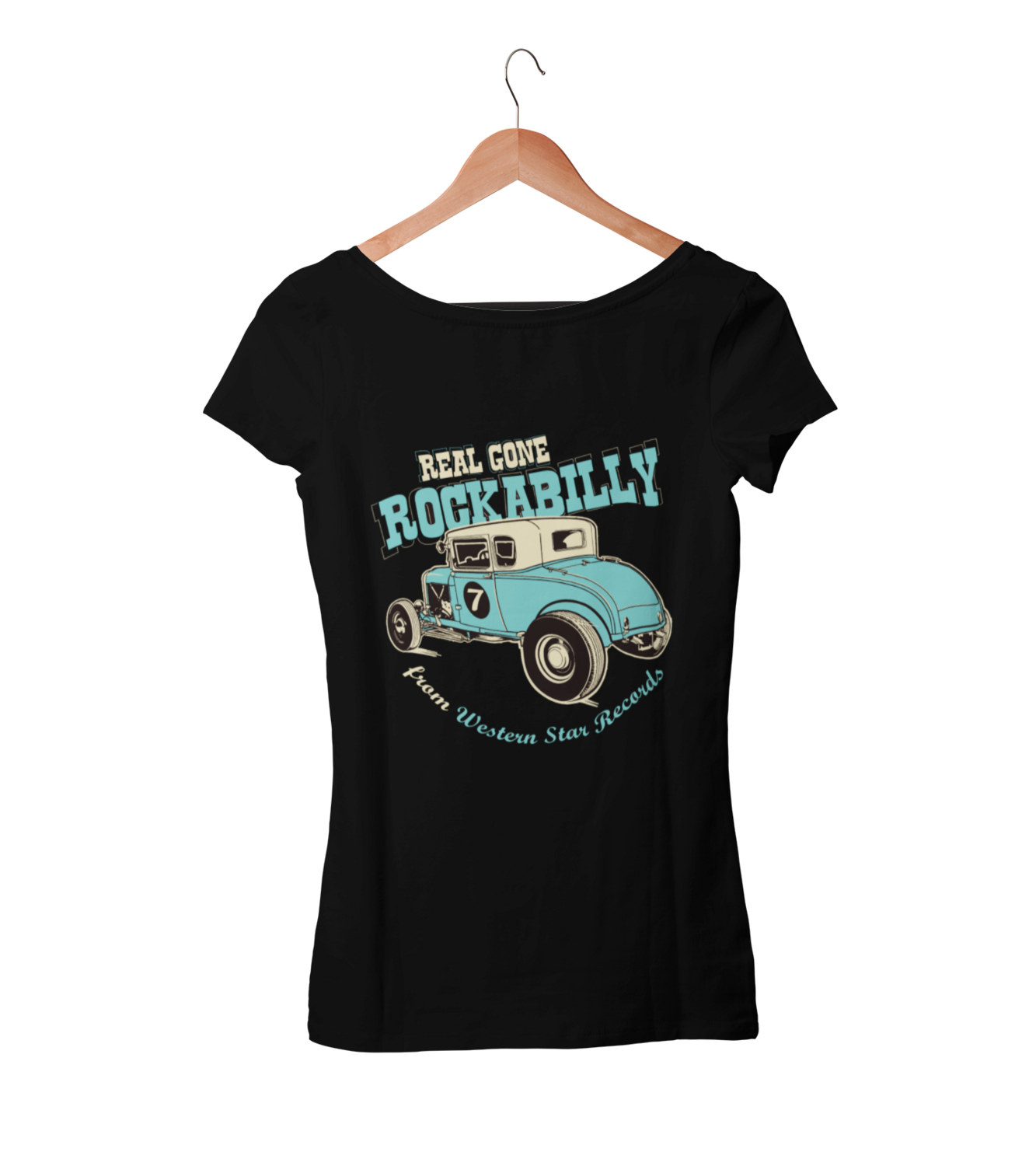 Real Gone Rockabilly by Western Star T-SHIRT WOMAN, Size: Large