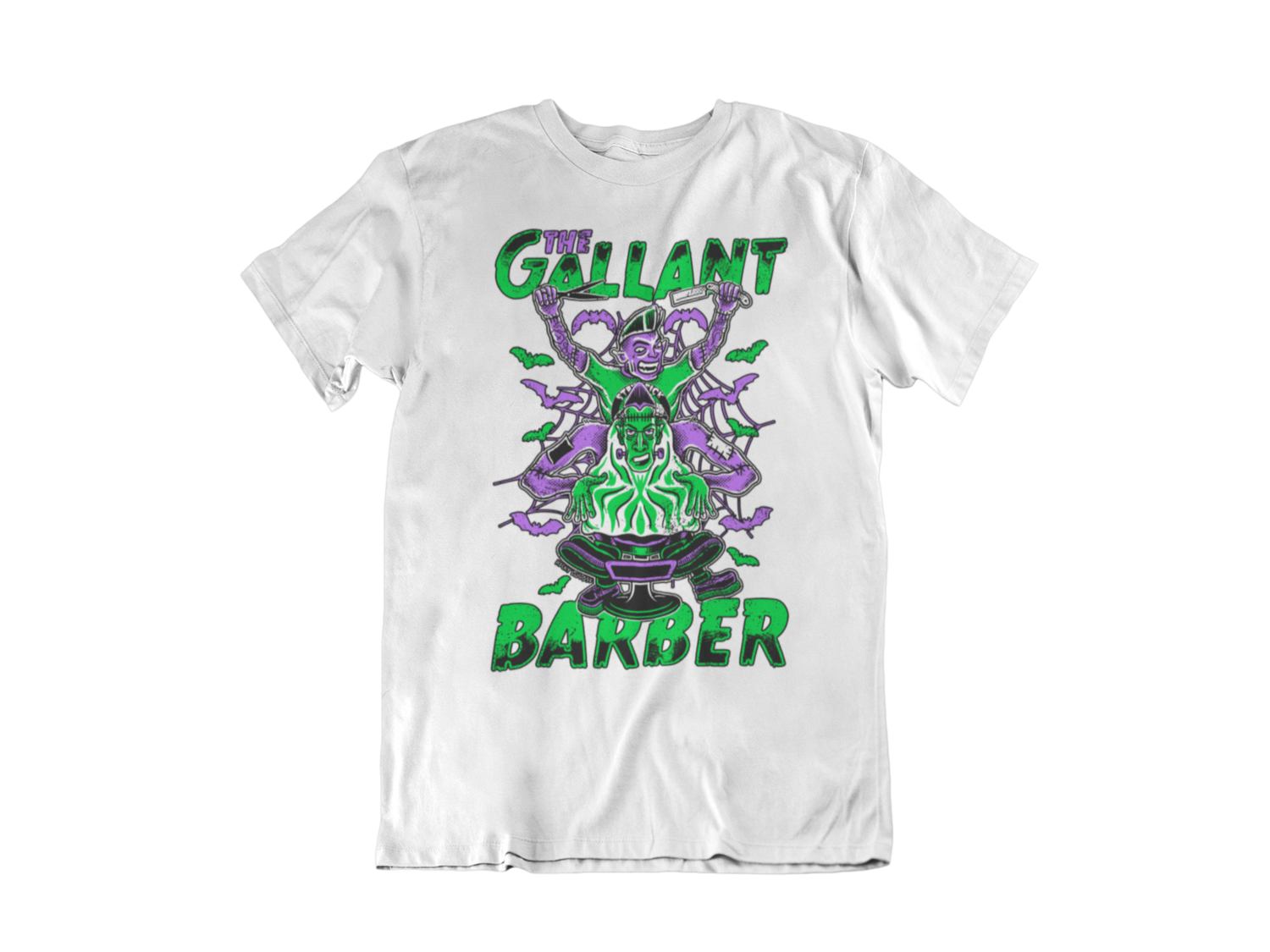 THE GALLANT THE BARBER 2023 tshirt for MEN, Colour: WHITE, Size: Large