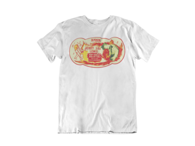 JERRY LEE LEWIS Great balls of fire T-SHIRT MAN