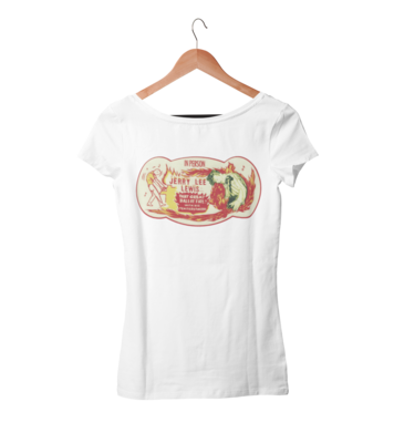 JERRY LEE LEWIS Great balls of fire T-SHIRT WOMAN