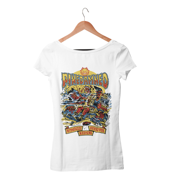 PSYCHOBILLY MEETING 2023 T-SHIRT WOMAN BY PASKAL