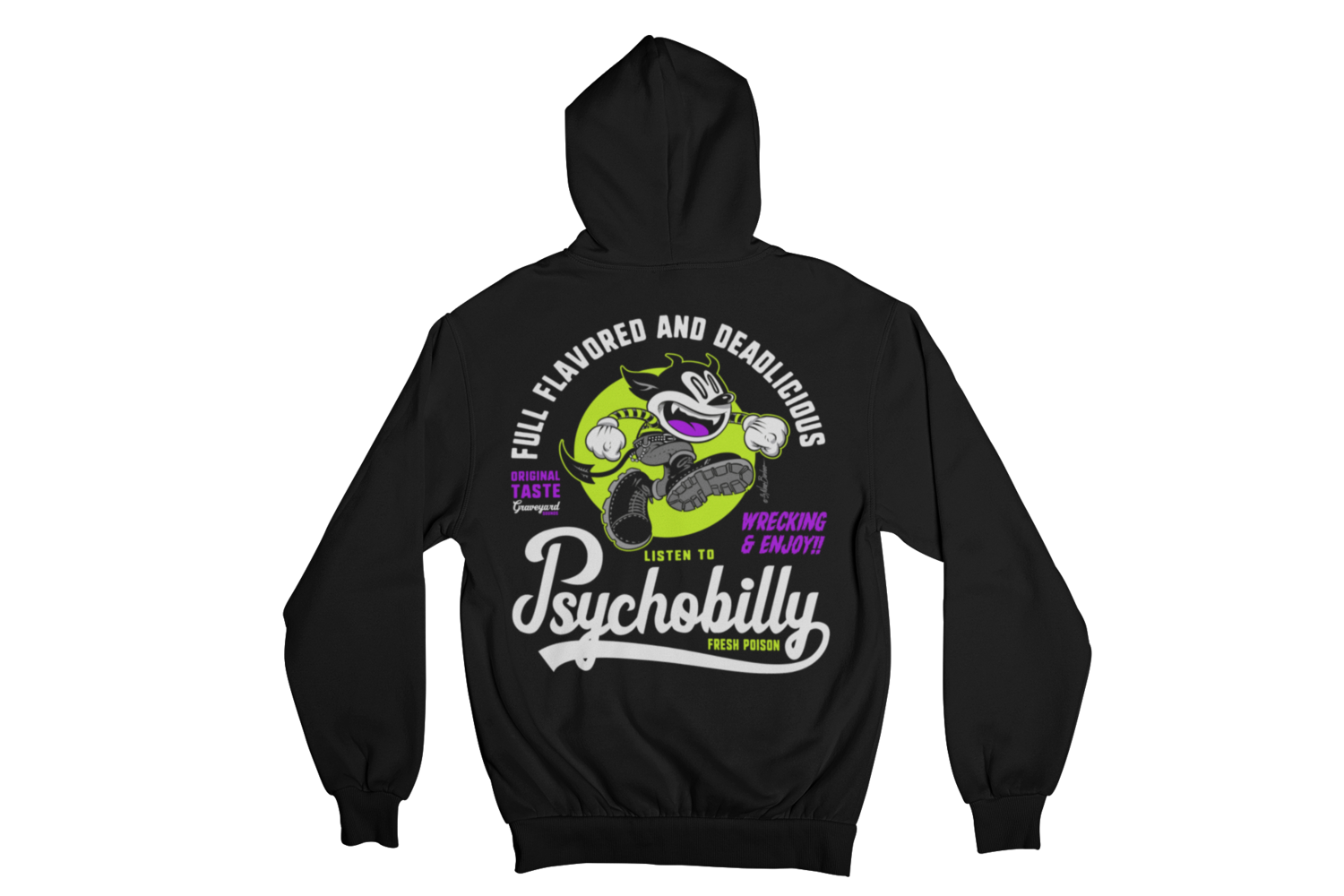 PSYCHO KID HOODIE ZIP for MEN by NANO BARBERO