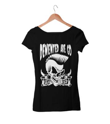 DEMENTED ARE GO &quot;Demon Seed&quot; tshirt for WOMEN