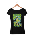 DEMENTED ARE GO &quot;Psycho Skull&quot; tshirt for WOMEN