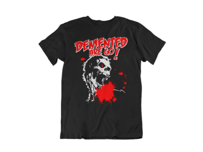 DEMENTED ARE GO &quot;Splatter Demon&quot; tshirt for MEN
